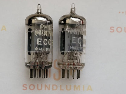 Philips ECC83 12AX7 Short Plates O-getter - Heerlen