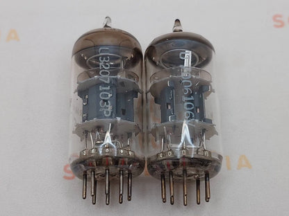 Telefunken ECC801S E81CC 6201 Triple-Mica ◇ Bottom - Germany