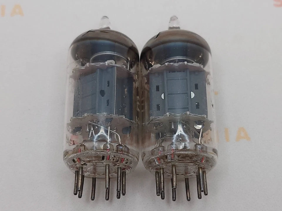 Philips ECC83 12AX7 Piastre Corte O-getter - Heerlen