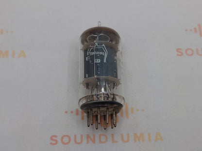 Telefunken ECC82 Plaques côtelées Fond diamant - Allemagne