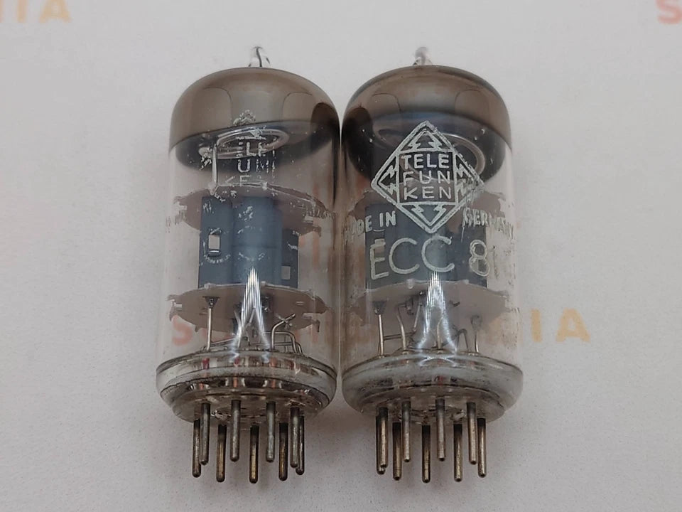 Telefunken ECC81 12AT7 O-getter ◇ Bottom – Berlin
