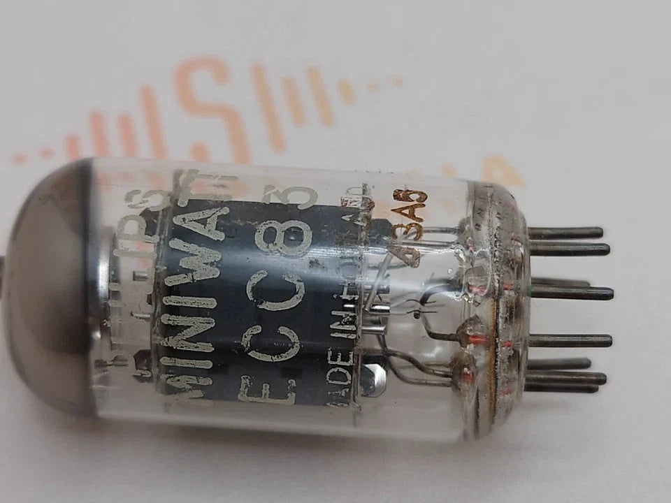 Philips ECC83 12AX7 Plaques courtes O-getter - Heerlen