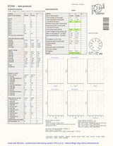 Philips ECC83 12AX7 Piastre Corte O-getter - Heerlen
