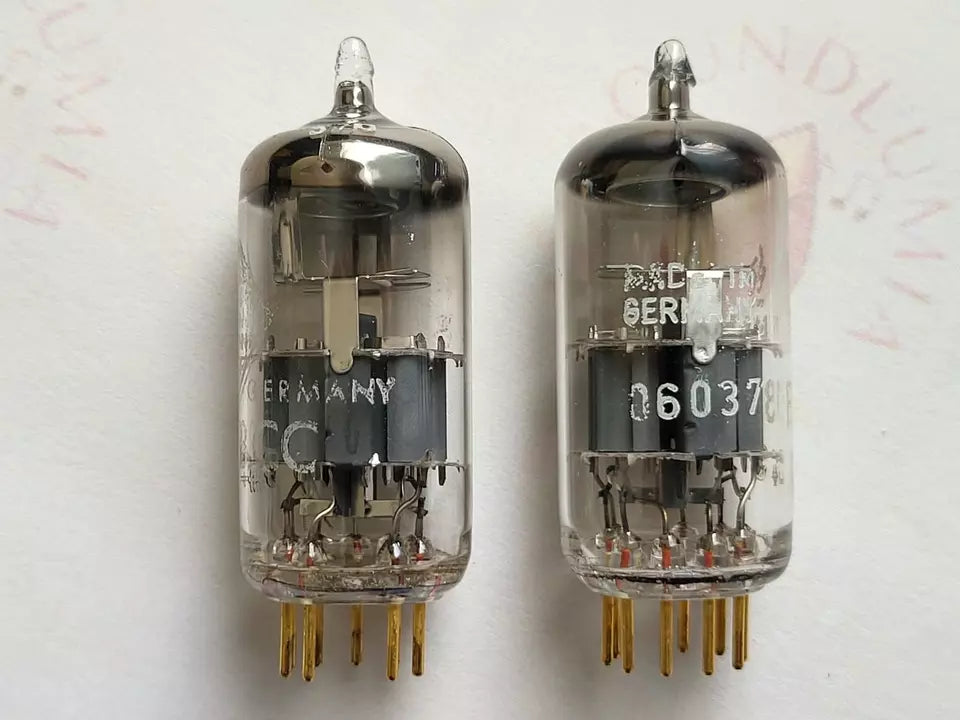 Siemens E188CC 7308 vacuum tube with Silver Plate and O-Getter, image 41