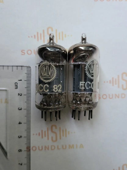 Valvo ECC82 12AU7 Long Plates 30° Hamburg
