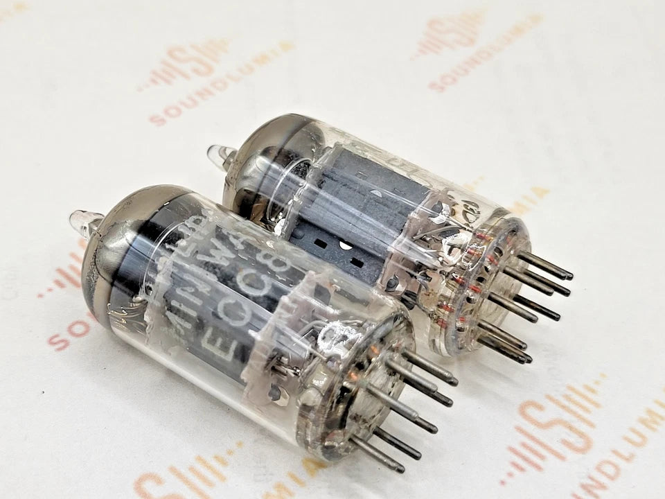 Philips ECC83 12AX7 Short Plates O-getter - Heerlen