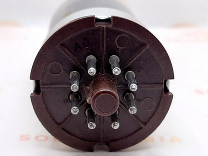 Philips 6080 DD Getter Triple Mica Metal Base - Holland