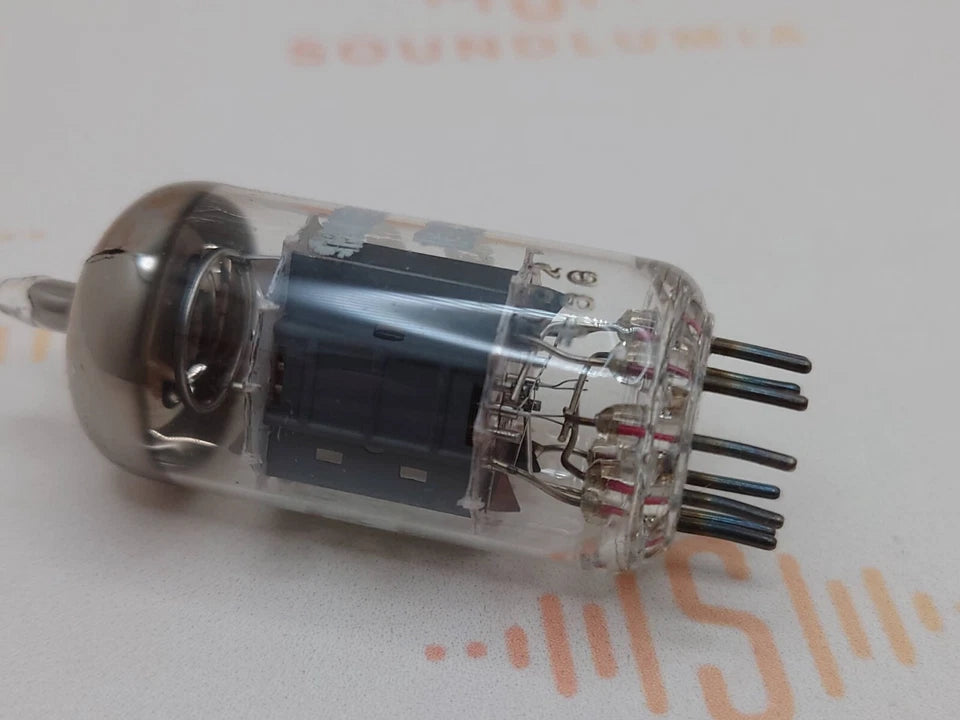 Siemens ECC83 12AX7 vacuum tube with O-Getter and Short Plates, image 15