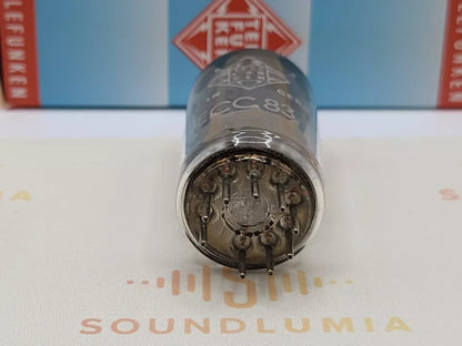 Telefunken ECC83 12AX7 Ribbed Plates Berlin
