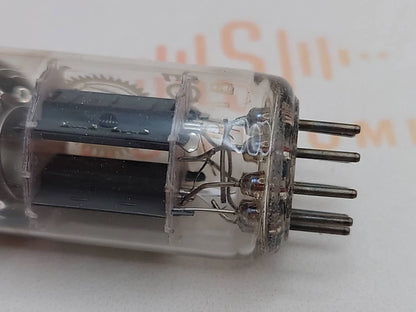 Valvo Hamburg ECC82 Short Plates 30° O-Getter