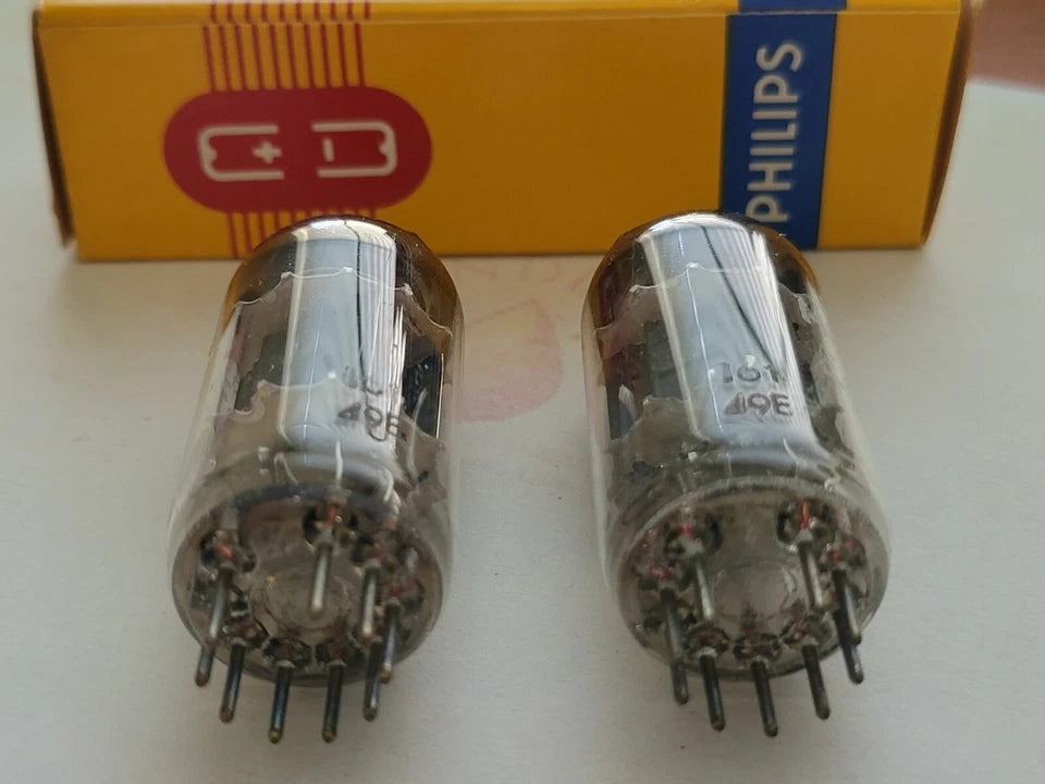 Philips ECC83 12AX7 Short Plates O-getter - Heerlen