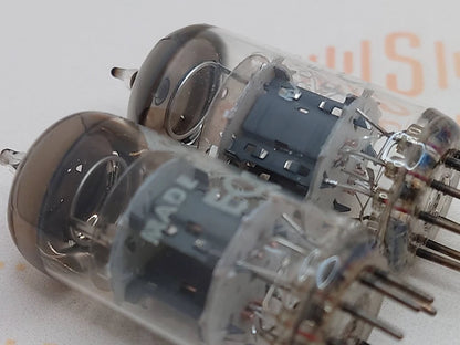 Telefunken ECC801S E81CC 6201 Triple-Mica ◇ Bottom - Germany