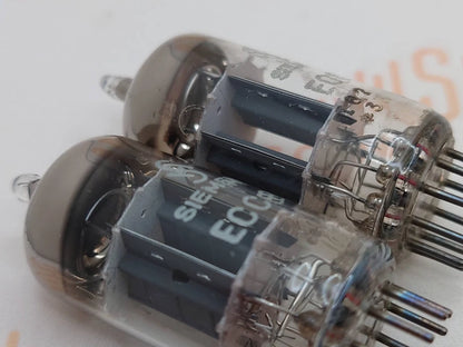 4x Siemens ECC83 12AX7 Kurzplatten - I61 ‡1E/‡0D - München 1960er 