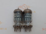 Philips ECC83 12AX7 Piastre Corte O-getter - Heerlen