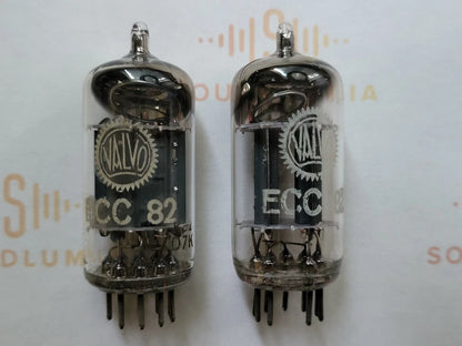Valvo ECC82 12AU7 Long Plates 30° Hamburg