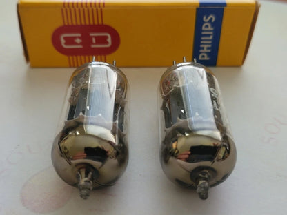 Philips ECC83 12AX7 Short Plates O-getter - Heerlen