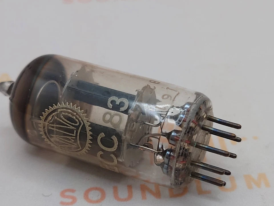 Mullard ECC83 12AX7 Short Plates