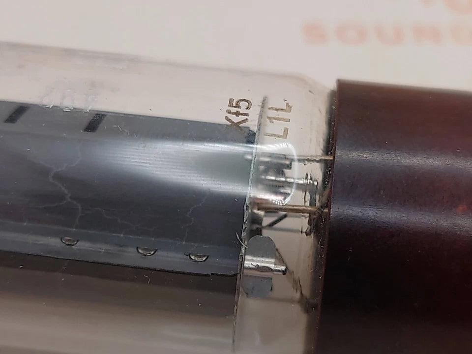 马自达 EL34 DD 吸气剂棕色底座 - 飞利浦标签 - 布鲁塞尔