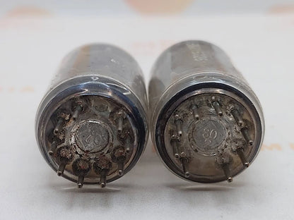 Telefunken ECC82 12AU7 Glatte Platten