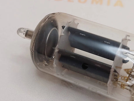 Siemens ECC83 12AX7 vacuum tube with O-Getter and Long Plates, image 13