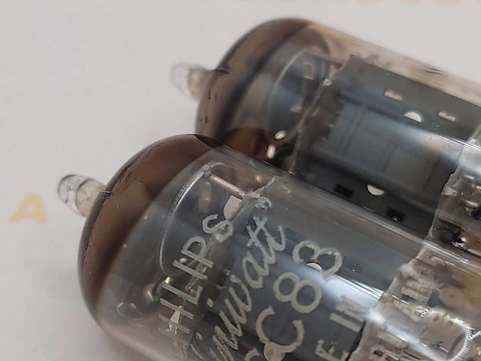 Mullard ECC83 12AX7 Short Plates