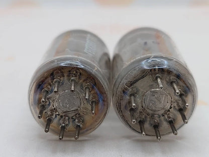 Telefunken ECC801S E81CC 6201 Triple-Mica ◇ Bottom - Germany