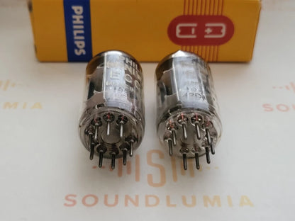 Philips ECC83 12AX7 Short Plates O-getter - Heerlen