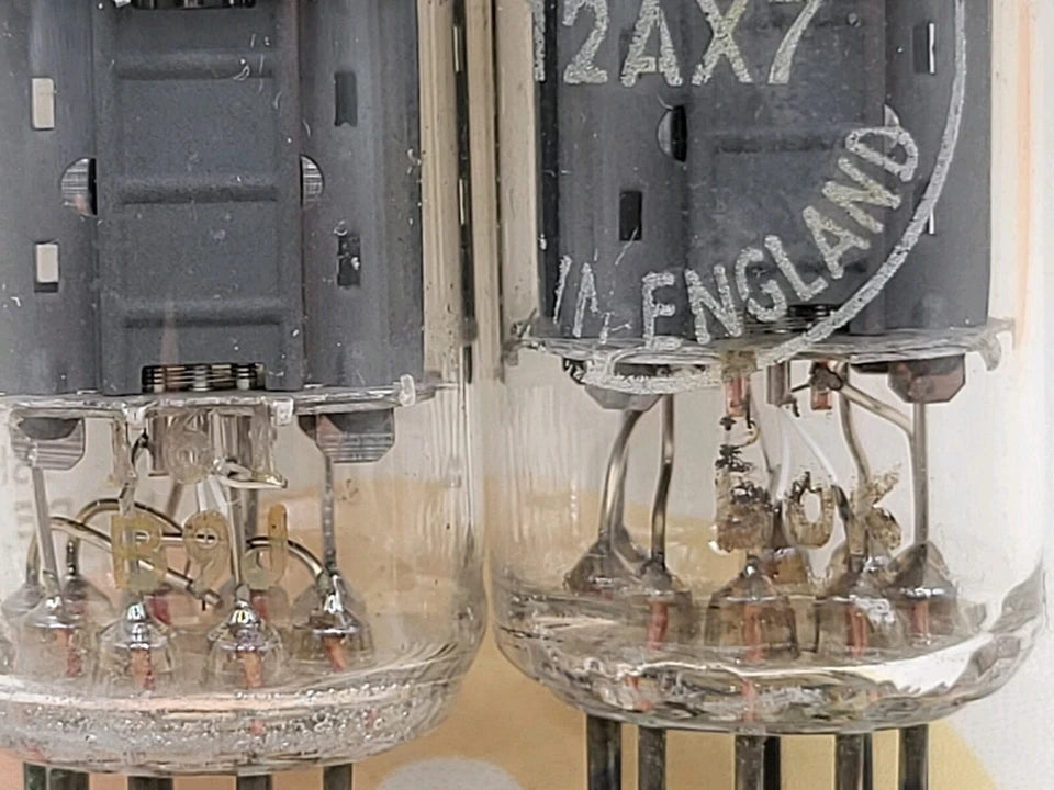 Mullard ECC83 12AX7 Short Plates