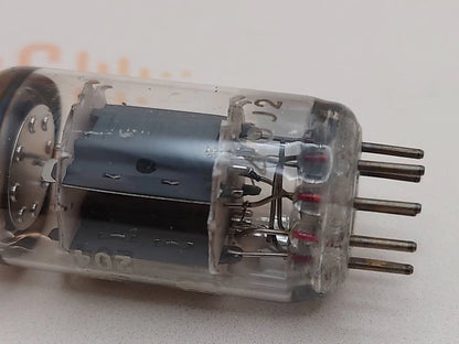 Valvo ECC83 12AX7 Short Plates Dimple Disc Getter - Heerlen