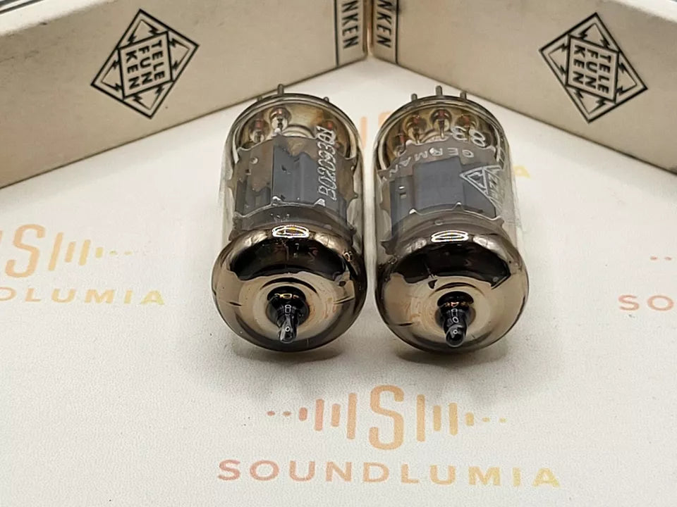 Telefunken ECC83 12AX7 Smooth Plates Berlin