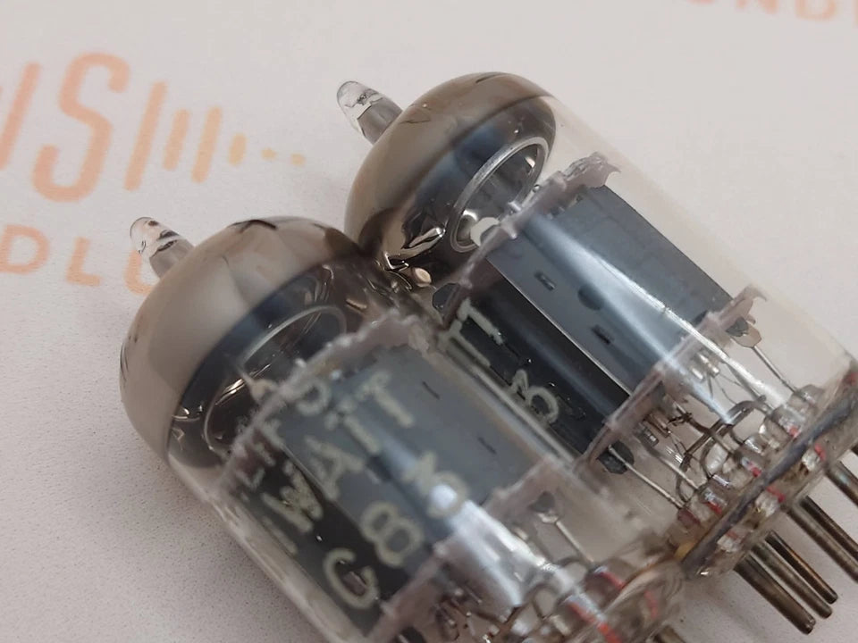 Philips ECC83 12AX7 Piastre Corte O-getter - Heerlen
