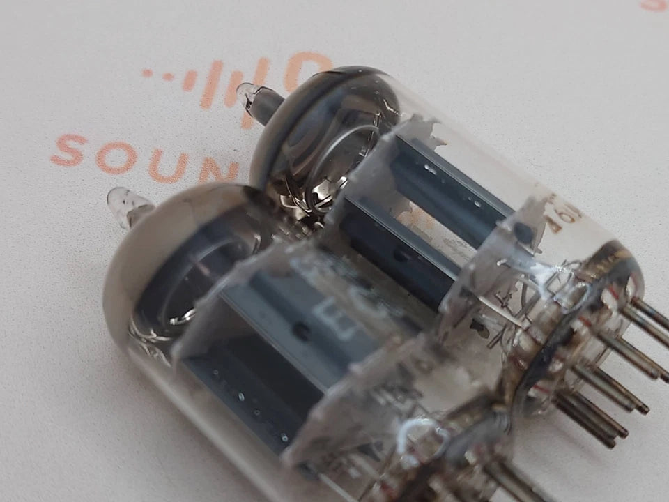 Philips ECC83 12AX7 Piastre Corte O-getter - Heerlen