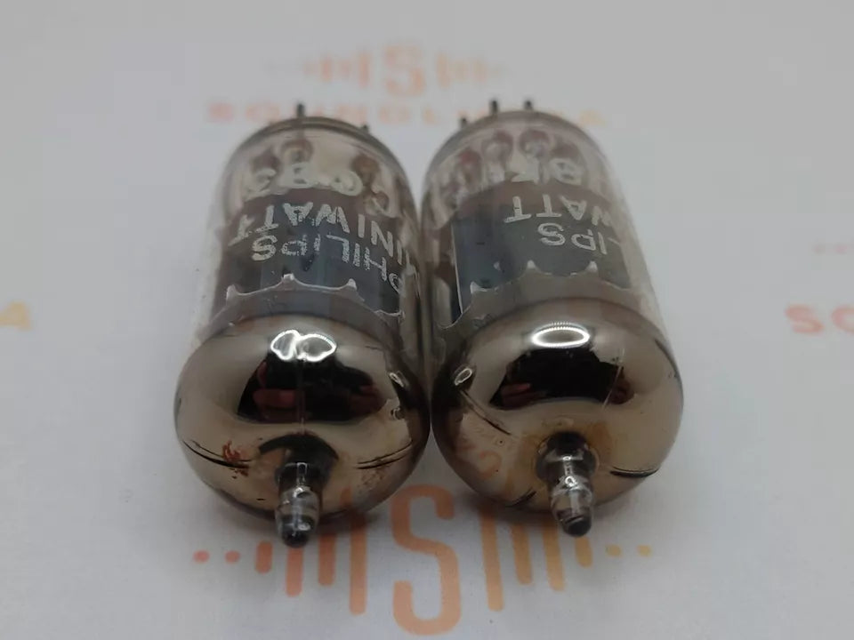Philips ECC83 12AX7 Short Plates O-getter - Heerlen