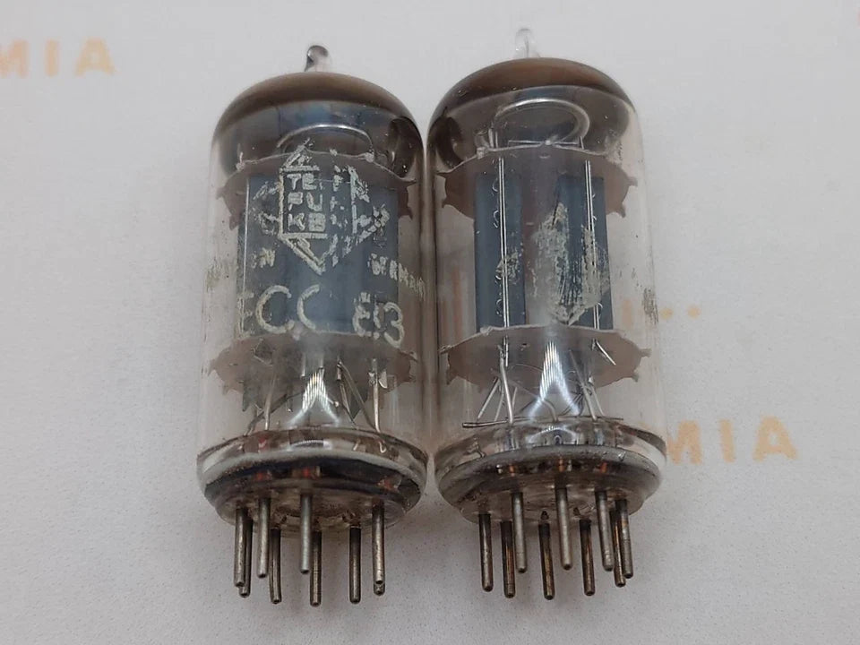 Telefunken ECC83 12AX7 Plaques nervurées Berlin  