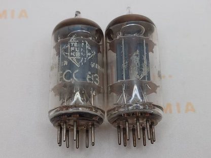 Telefunken ECC83 12AX7 Plaques nervurées Berlin  