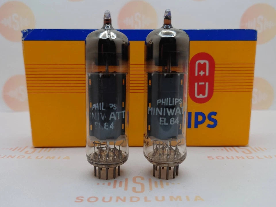 Amperex Holland/Philips EL84 D-Getter, Sittard