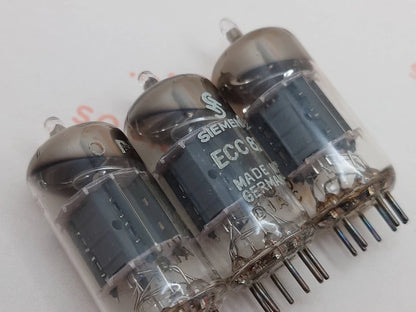 Valvo Hamburg ECC82 Short Plates 30° O-Getter