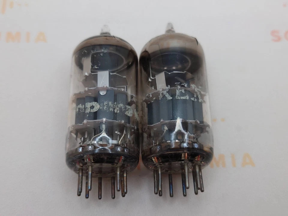 4x Amperex ECC88 6DJ8 O-Getter - Heerlen, NL '62 - Gleicher Code - In der Nähe von NOS 