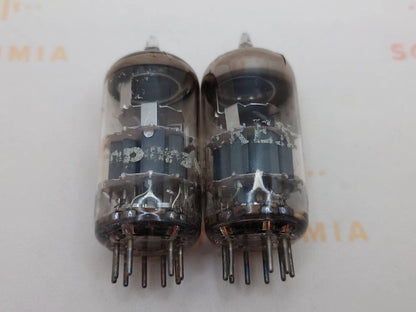4x Amperex ECC88 6DJ8 O-Getter - Heerlen, NL '62 - Gleicher Code - In der Nähe von NOS 