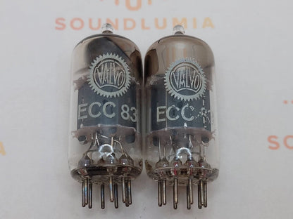 Valvo ECC83 12AX7 Short Plates Angled Getter