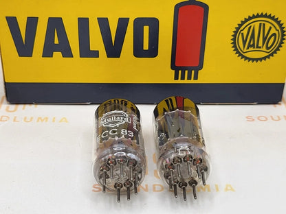 Valvo ECC83 12AX7 Long Plates 30° O-getter mC2 - Hamburg
