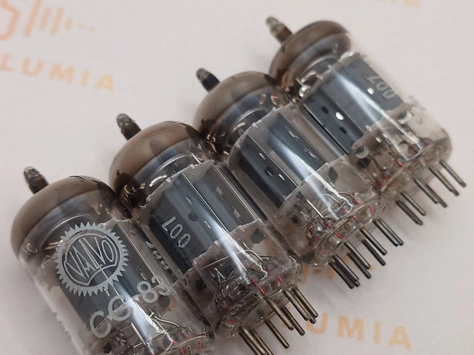 Valvo ECC83 Short Plates O-getter - Heerlen