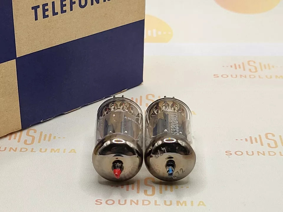 Telefunken ECC83 12AX7 Plaques nervurées Berlin  