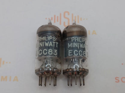 Philips ECC83 12AX7 Short Plates O-getter - Heerlen