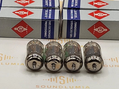 La Radiotechnique Philips France ECC82 12AU7 Plaques longues - Suresnes