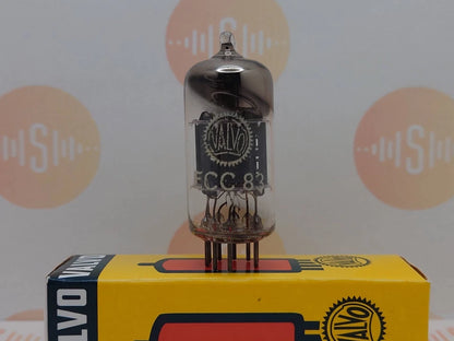 Valvo ECC83 12AX7 Short Plates Angled Getter