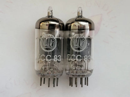 Philips ECC83 12AX7 Short Plates O-getter - Heerlen