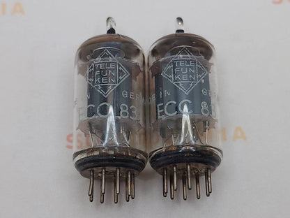 Telefunken ECC83 12AX7 Glatte Platten 