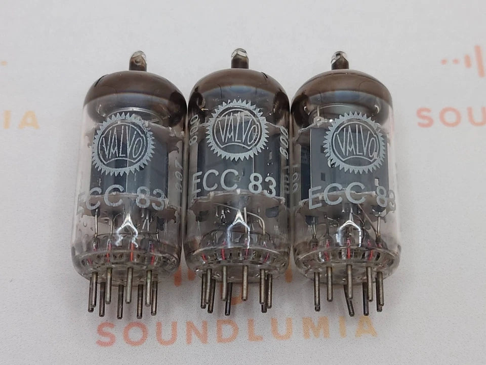 Valvo ECC83 Short Plates O-getter - Heerlen
