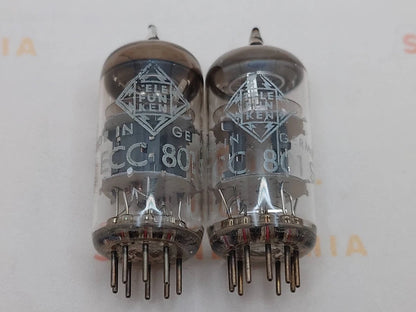 Telefunken ECC801S E81CC 6201 Triple-Mica ◇ Bottom - Germany